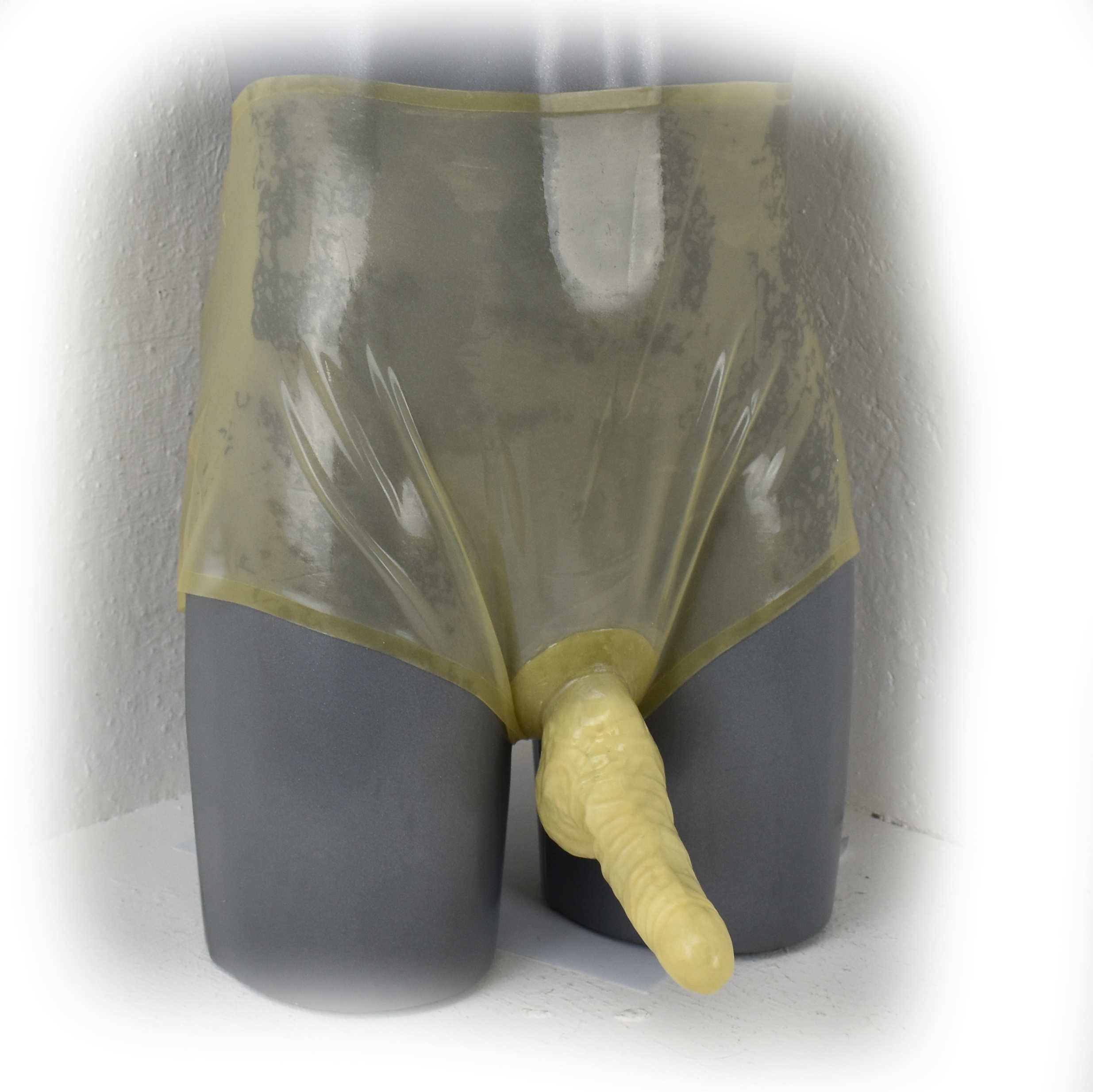 Latex Big Pants With Condom and Extra High Waistband 0.4 Mm - Etsy Ireland