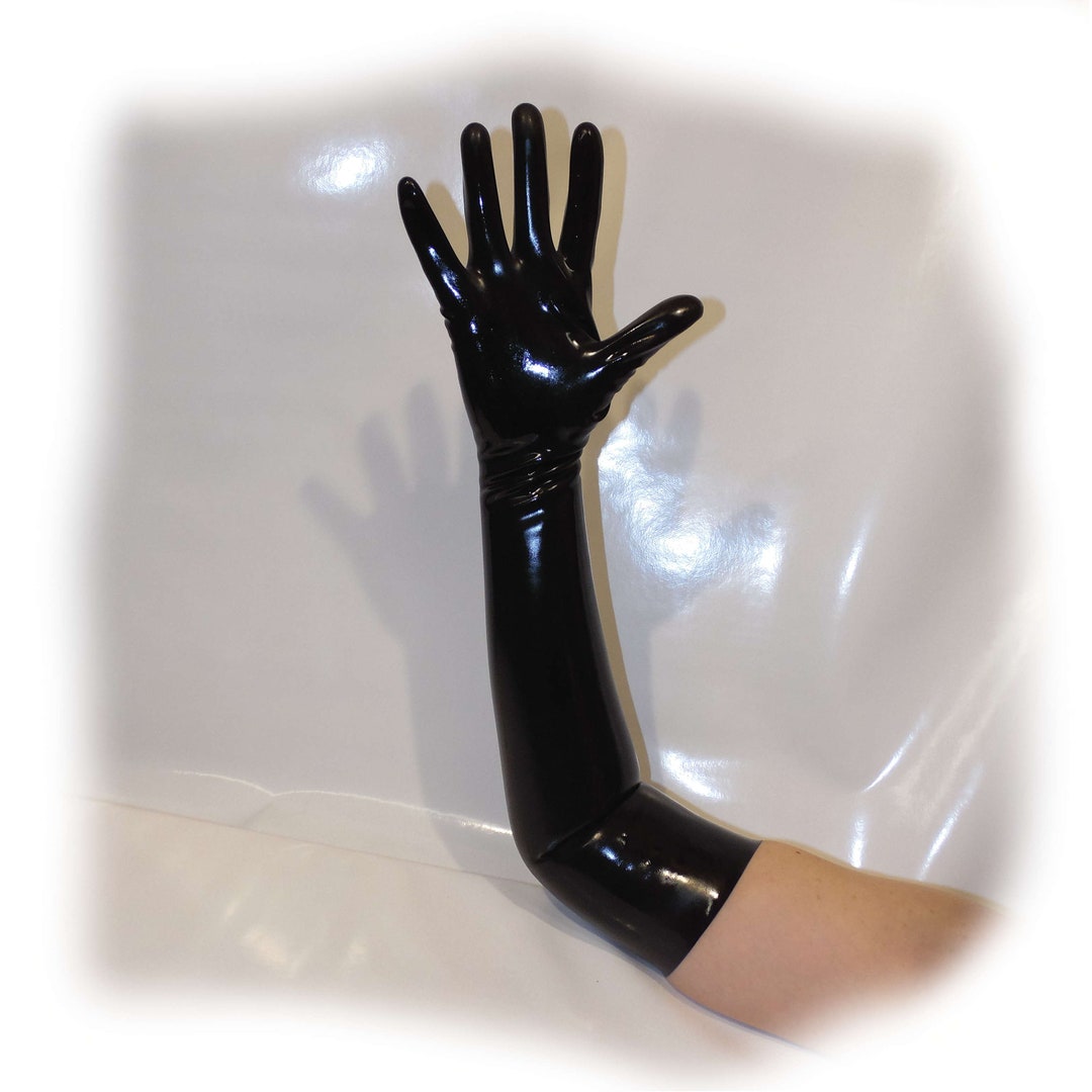 Latex Glove Black Extra Hot 0,3 Mm Size M 2015 Etsy
