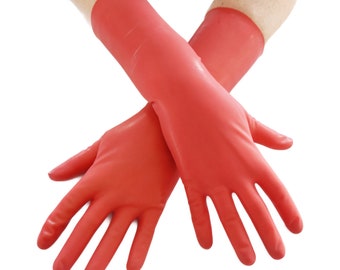 Latex gloves short size L - 0.4 mm (2748)