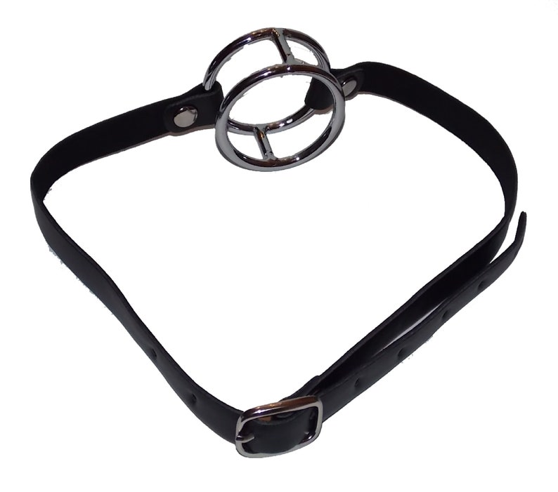 Double Metal Ring Gag / Open Mouth Gags 316 Etsy