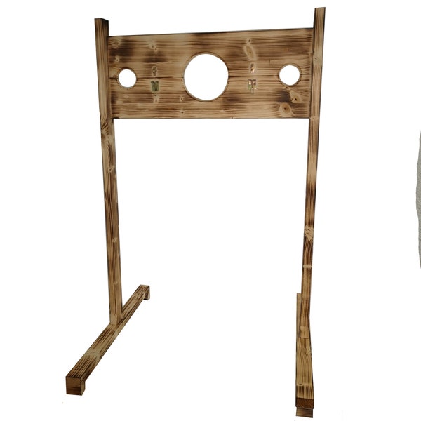 Medieval pillory, lightweight design, lockable neck and arm opening (2781) SM furniture BDSM furniture Dungeon
