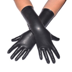 Latex gloves short size L - 0.4 mm (3209)