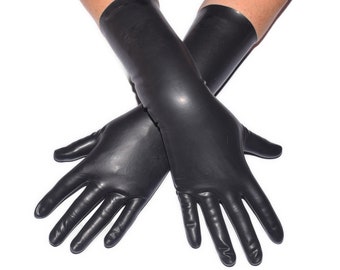 Latex gloves short size L - 0.4 mm (3209)