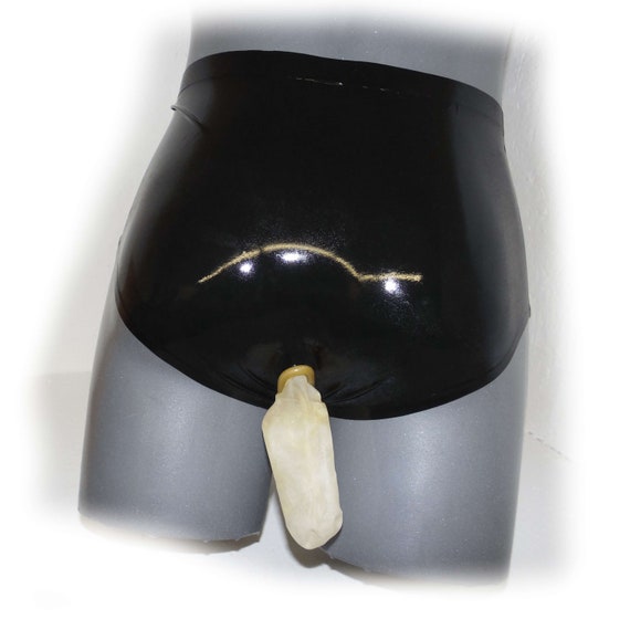 Latex Shorts With Latex Labia and Anal Condom L 3561 -  Hong Kong