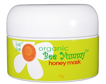 Bee Yummy Honey Mask, Organic Skin Care Mask
