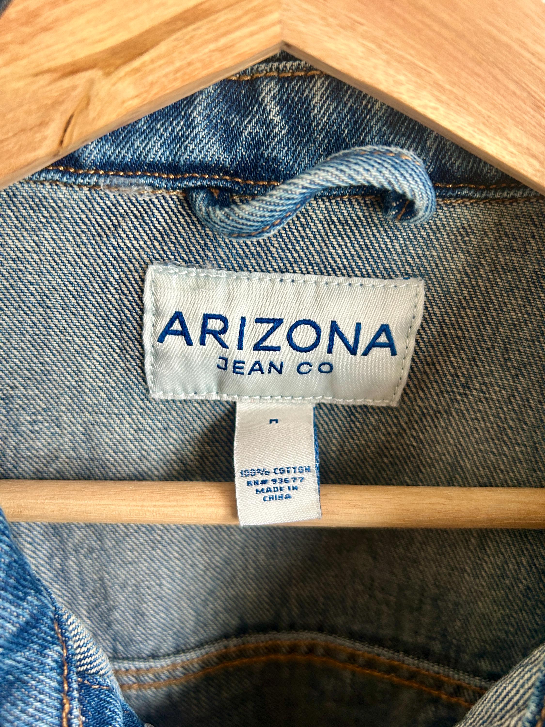 Vintage Arizona Jean Company Jean Jacket Size Medium | 90's