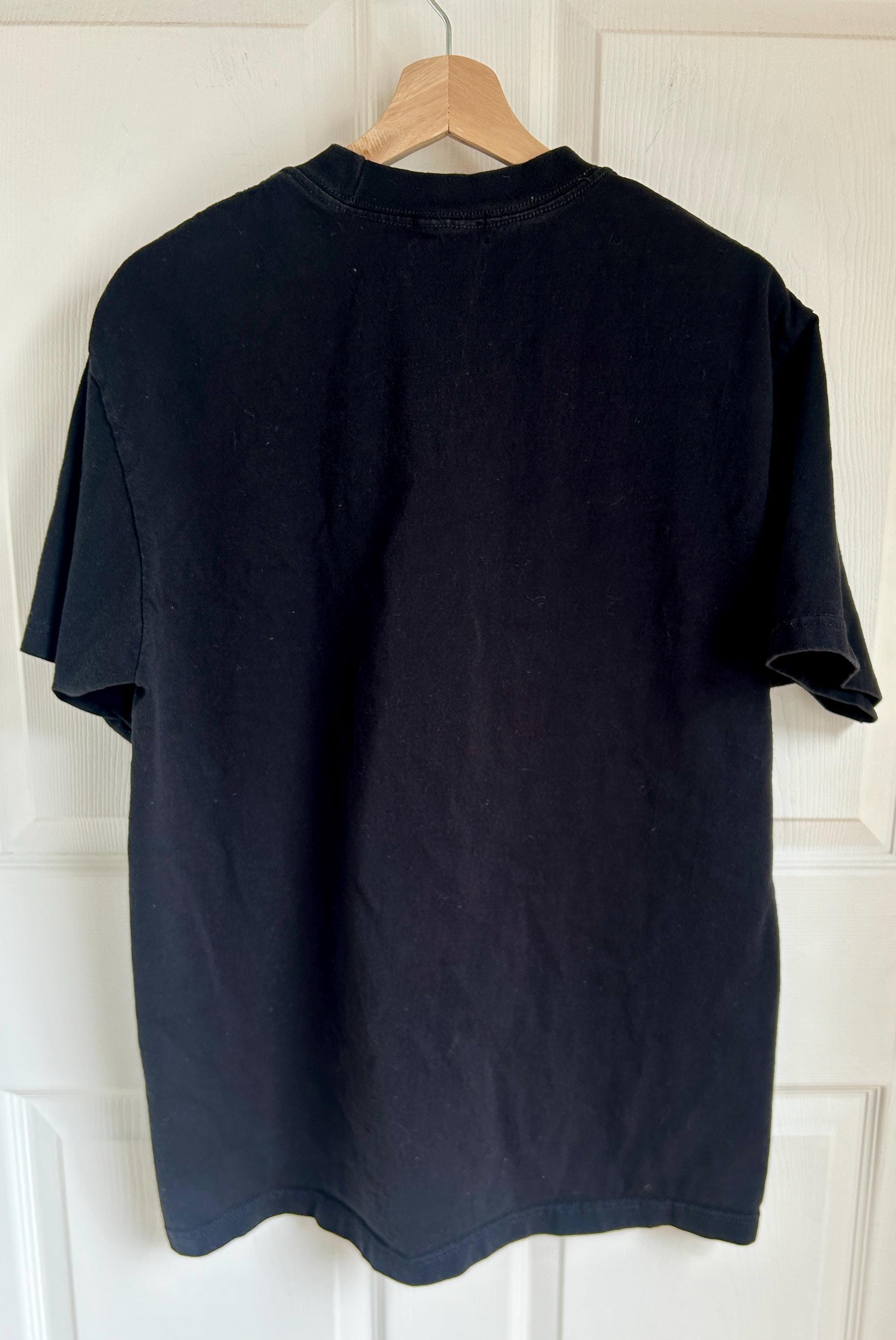 トップス DIANTE RHINESTONE VINTAGE TEE Vintage_tee_black_crystal_part