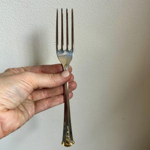 Vintage S Kirk & Son Sterling Dinner Fork | Silver Dinner Fork | 925 Silverware