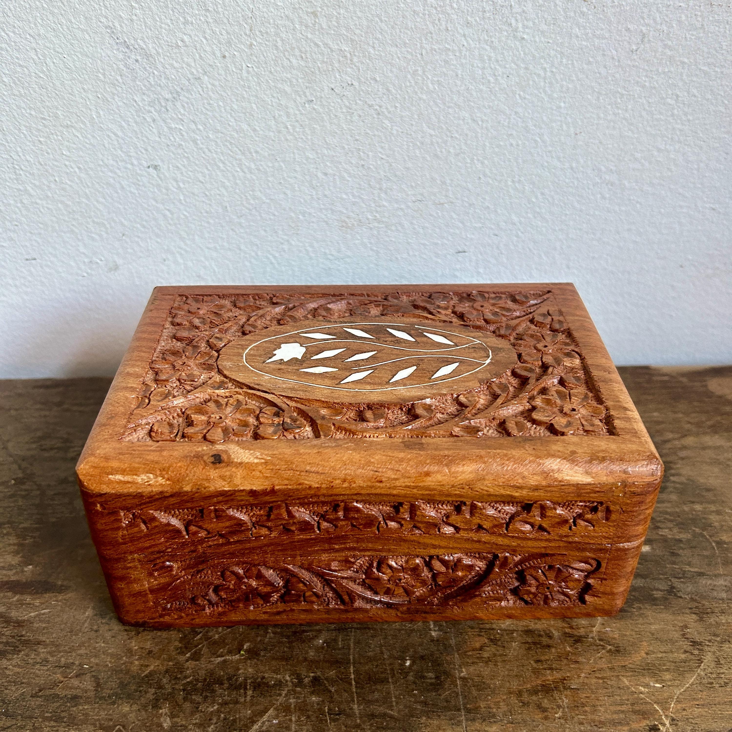Mango wood box - Etsy 日本