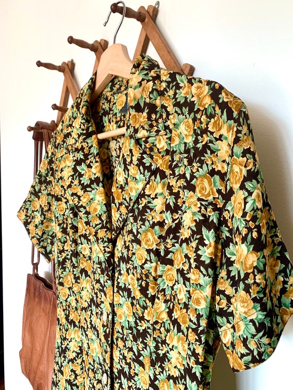 90's Floral Grunge Dress