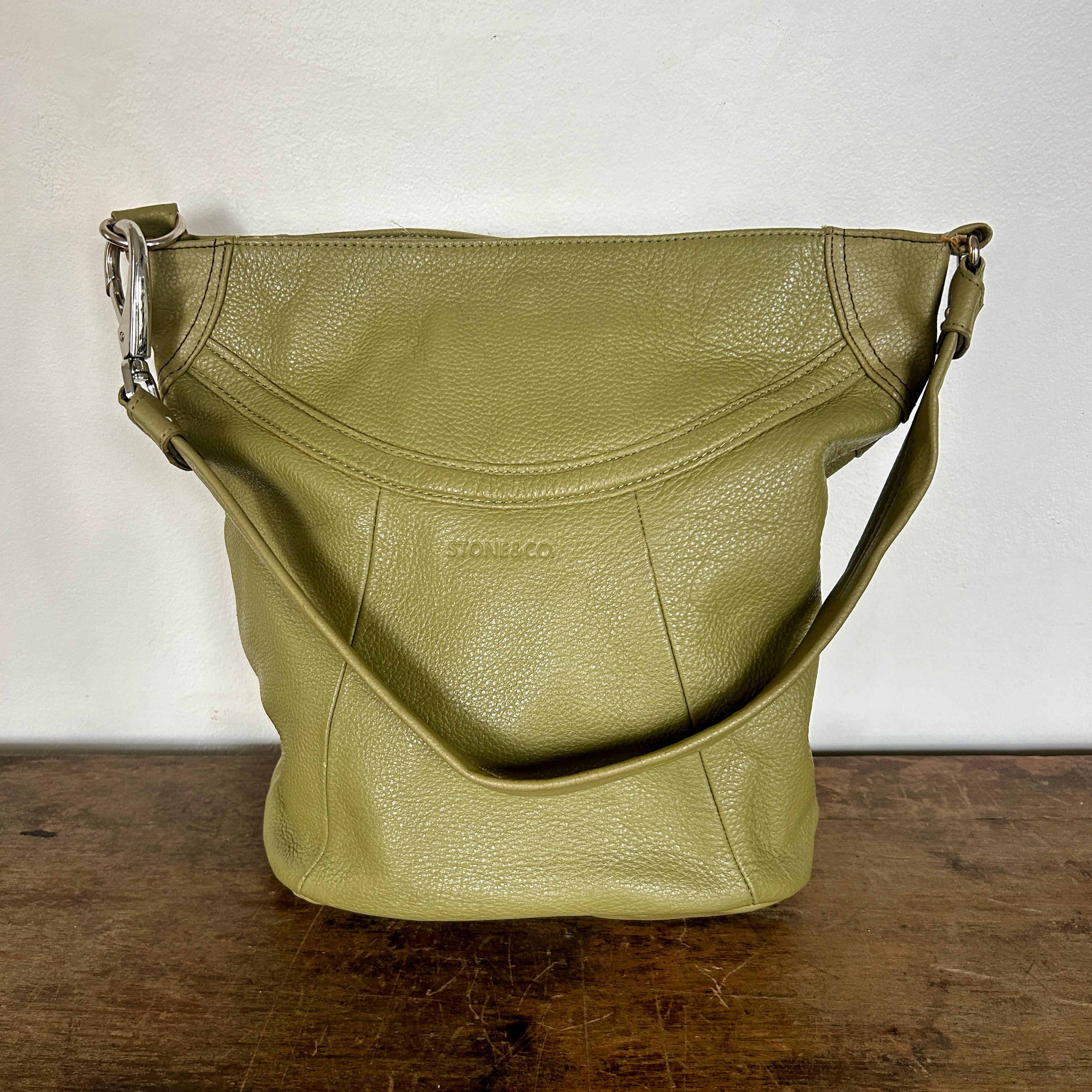 Vintage Coach Green Bucket Bag - Etsy