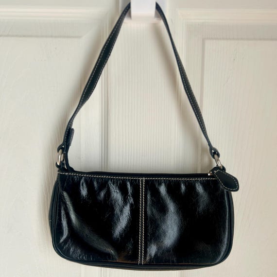 バッグ VINTAGE LEATHER SHOULDER BAG BLACK s-l1200.jpg