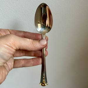 Vintage S Kirk & Son Sterling Teaspoon | Silver Teaspoon | 925 Silverware Flatware