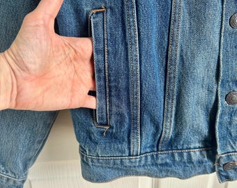 Vintage Arizona Jean Company Jean Jacket Size Medium | 90's