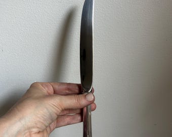 Vintage S Kirk & Son Sterling Silver Dinner Knife | Gold Accent - Etsy
