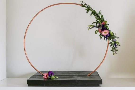Wedding Cake Stand With Hoop Etsy