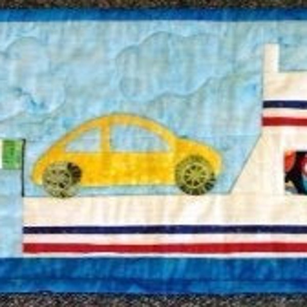 Friendly Ferry Row by Row Quilt Pattern - FFP-1 - DIGITAL DOWNLOAD