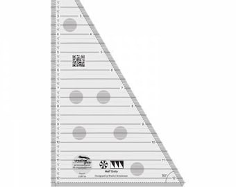 Creative Grids halv sextio triangellinjal - CGRT30