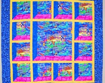 Attic Window Quilt Pattern - DIGITAL DOWNLOAD - AWPd
