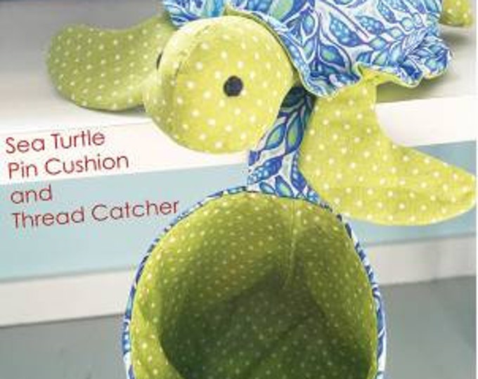 Sea Turtle Pin Cushion and Thread Catcher Pattern - PT-5814 - Etsy