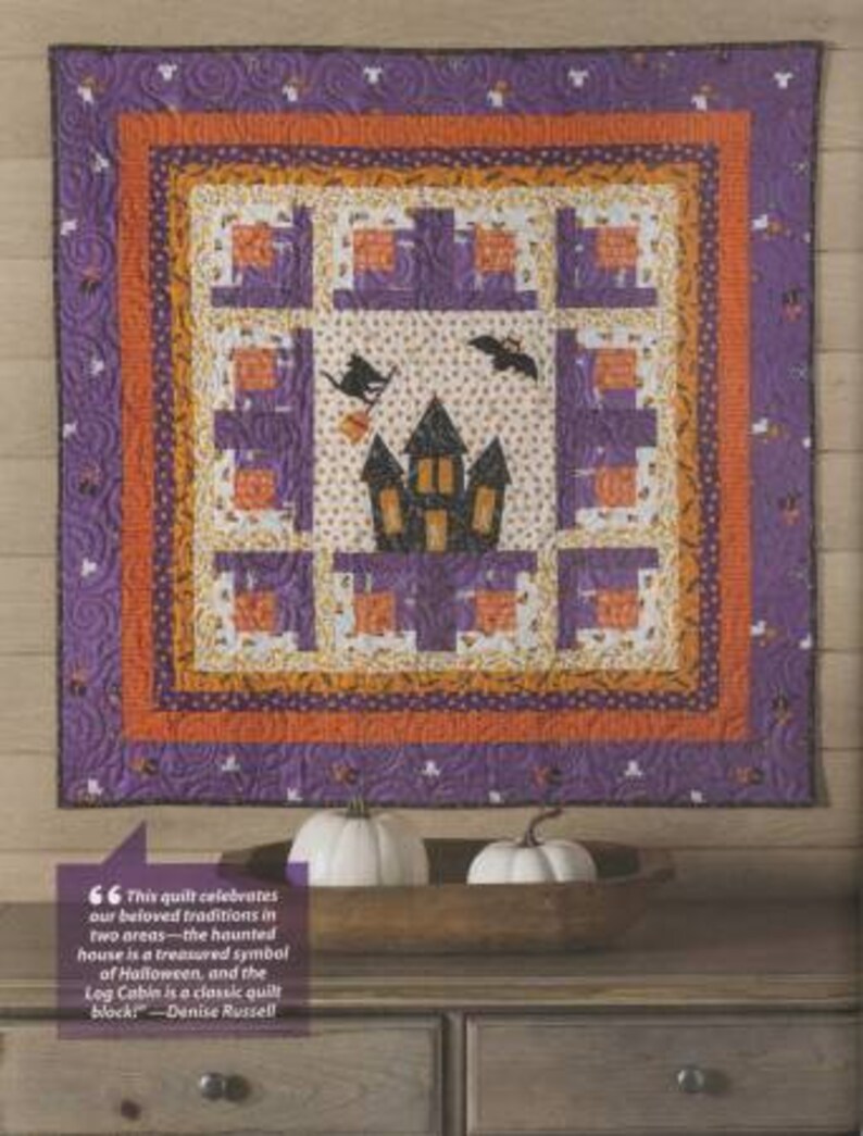 Spooktacular Halloween Quilting Pattern Book 141468 - Etsy