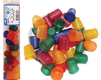 One Rubber Thimble - Choose color and size