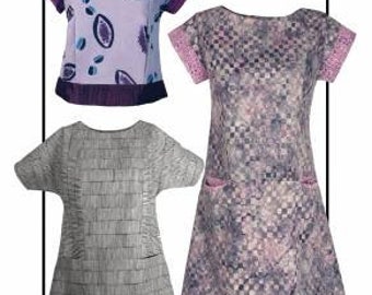 Quick & Easy Tee, Tunic, Dress pattern - CNT2801