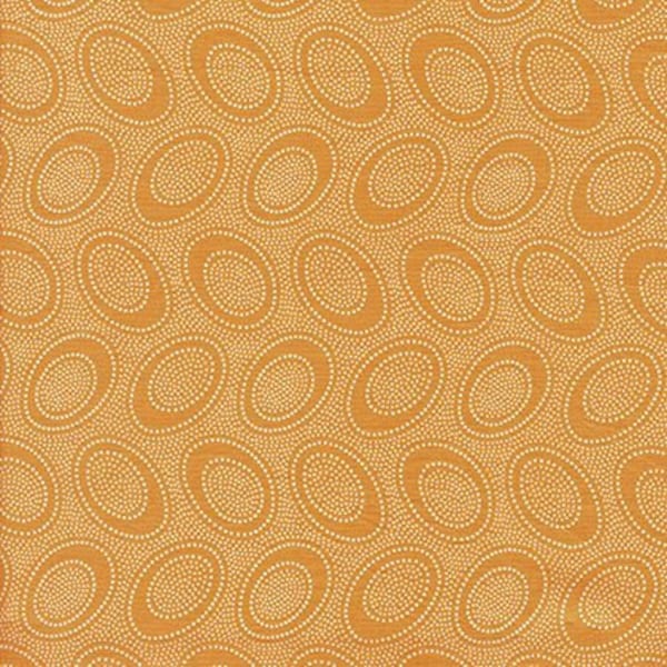 Aboriginal Dot fabric by the yard - GP71 - cantaloupe orange Kaffe Fassett