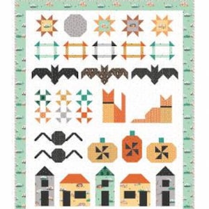Quiltpatroon Spooky Lane - FT-8009A