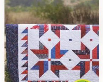 Strip Club - Stars from Stripes Quilt Pattern - CQD01059