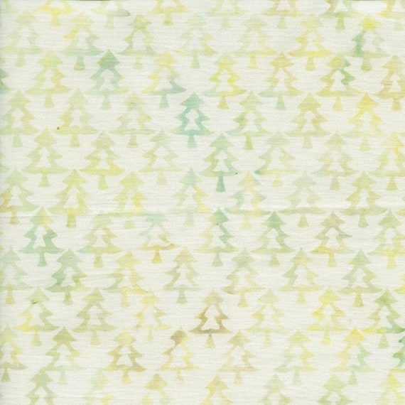 Light Green and Tan Trees Batik clearance cotton fabric by the yard -  111503158, green quilt fabrics, Christmas fabric