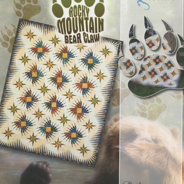 Rocky Mountain Bear Claw Judy Niemeyer Quilt Pattern - JNQ182P