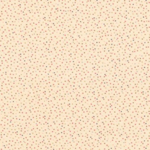 Tan Pin-Dot Flannel fabric - SRKF-17011-13 - Clearance item