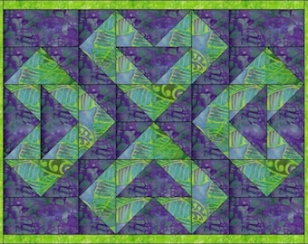 Heart Placemats Pattern - DIGITAL DOWNLOAD - HP01 - quilted placemats, placemat quilt patterns