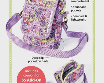 On the Go 2.0 Travel Bag Pattern - PBA190-2 - purse pattern