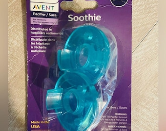 Philips Avent Baby Pacifier Soothie 2 Pack Hospitals Nationwide 0-3 Months new