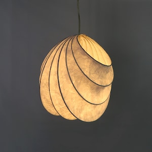 Lámpara colgante de papel Nautilus