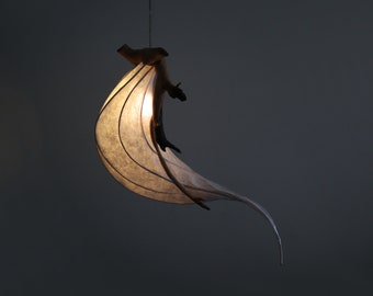 Apis Hive | Light Sculpture | Eco friendly ceiling lamp