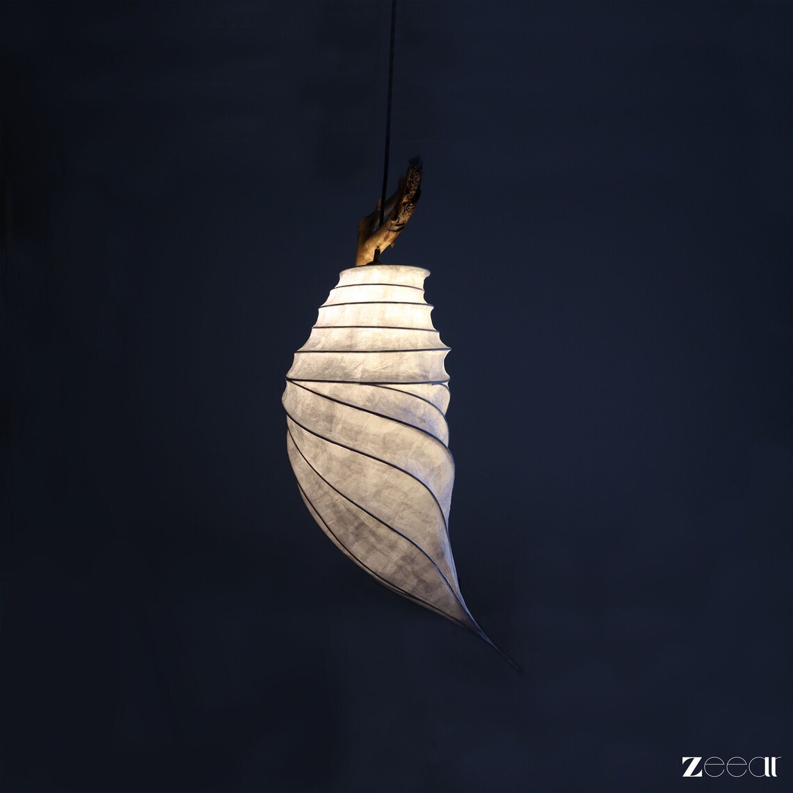 Muschel-Skulptur Umweltfreundliche Deckenleuchte | Etsy