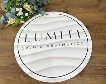 UK Seller | Acrylic business sign with logo | Company branded signage | Printed Small business signs on perspex