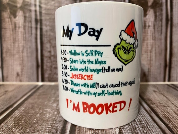 My Day Grinch Christmas Coffee Mug - Trends Bedding