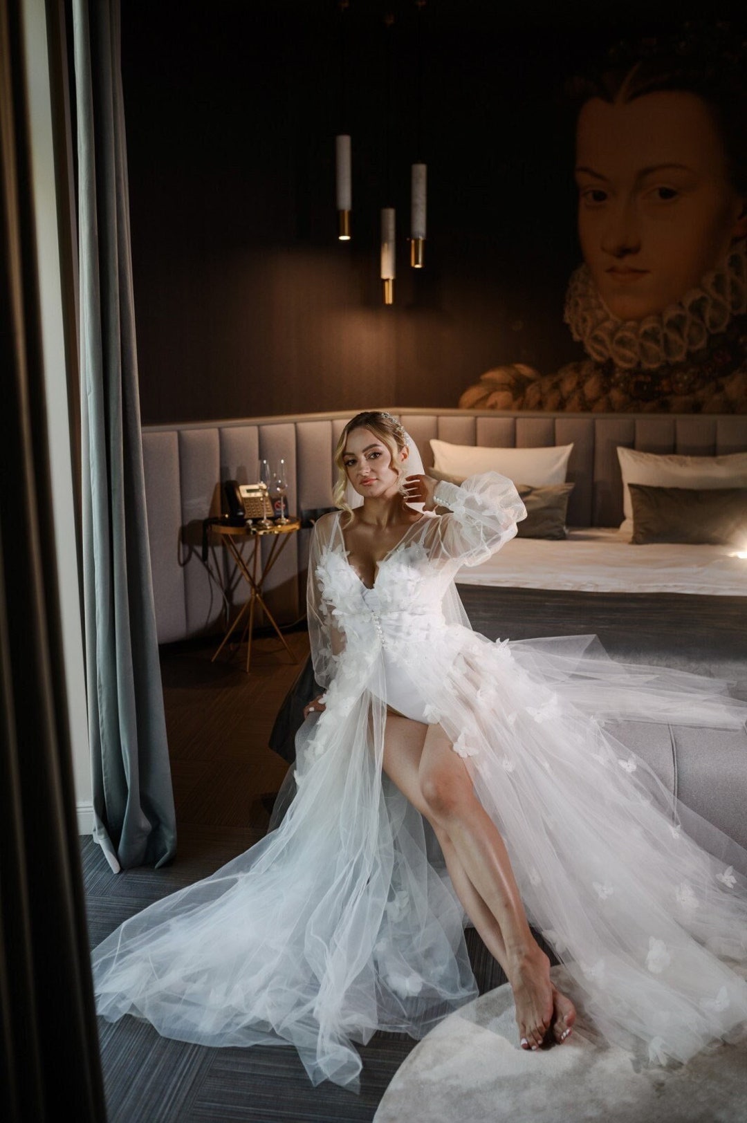 Jennifer white 2025 butterfly bridal