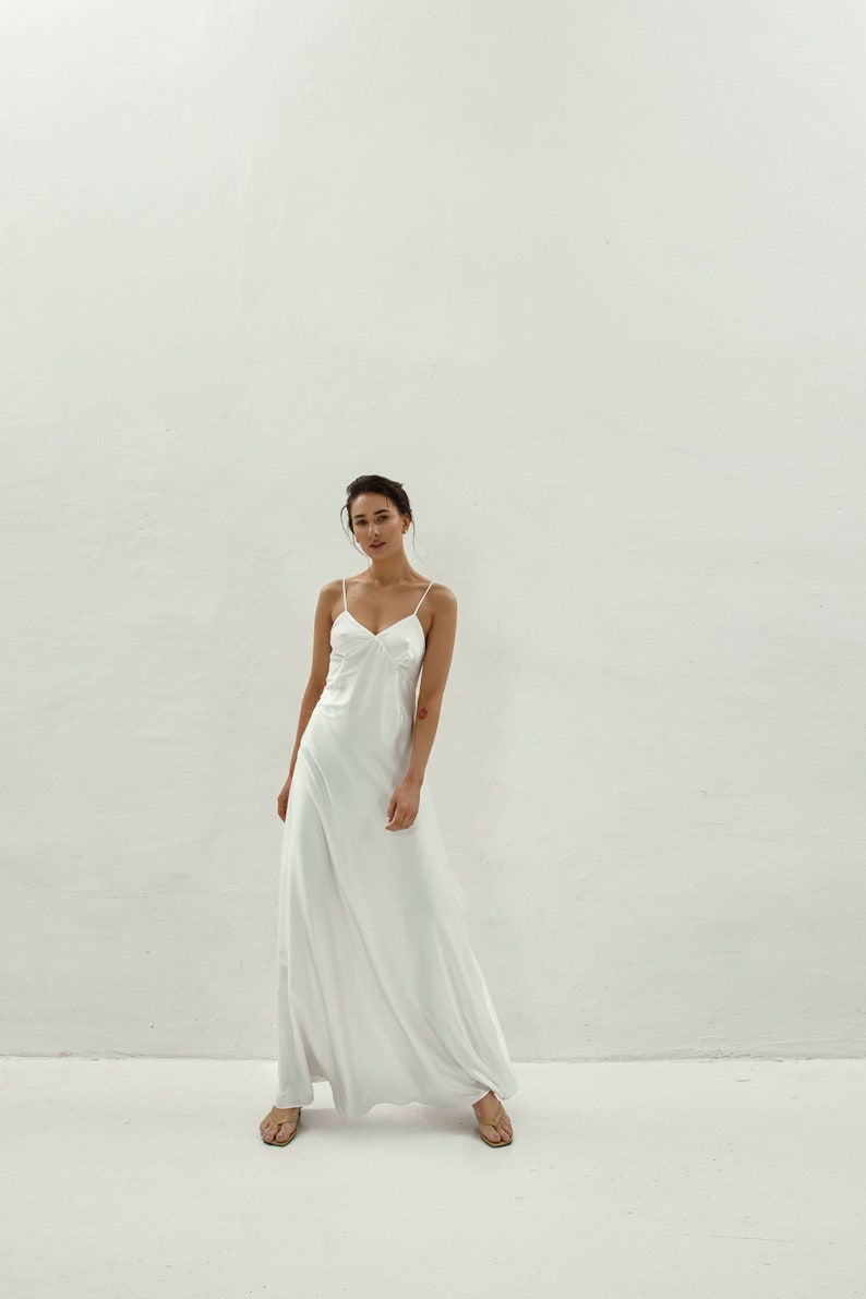 Slip Dress for Pregnant Maternity Dress Silk Dress Night Dress Etsy