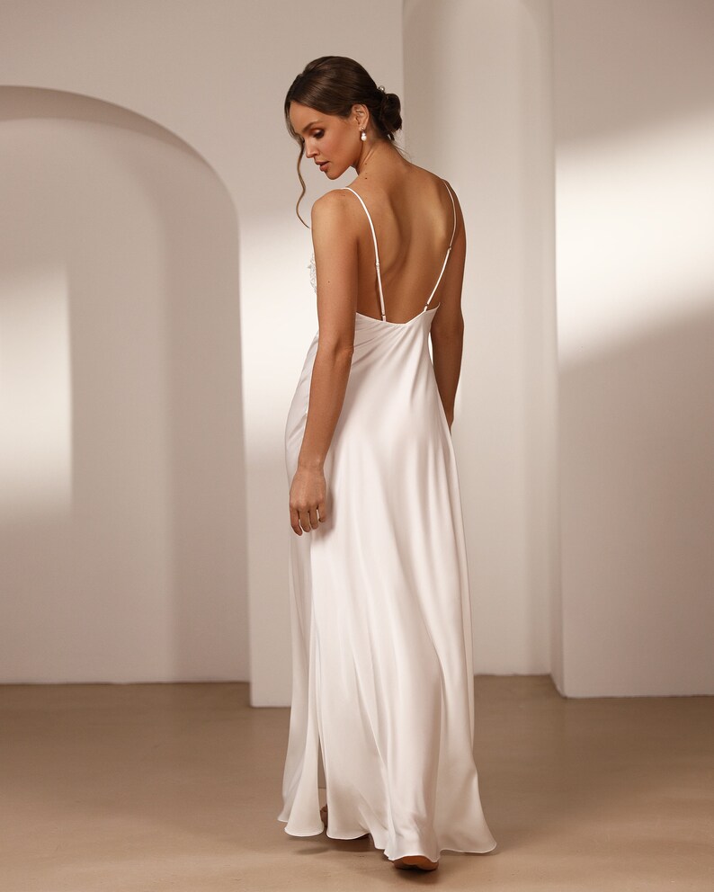 Bridal Slip Dress Bridal Lingerie Bachelorette Party Dress Etsy