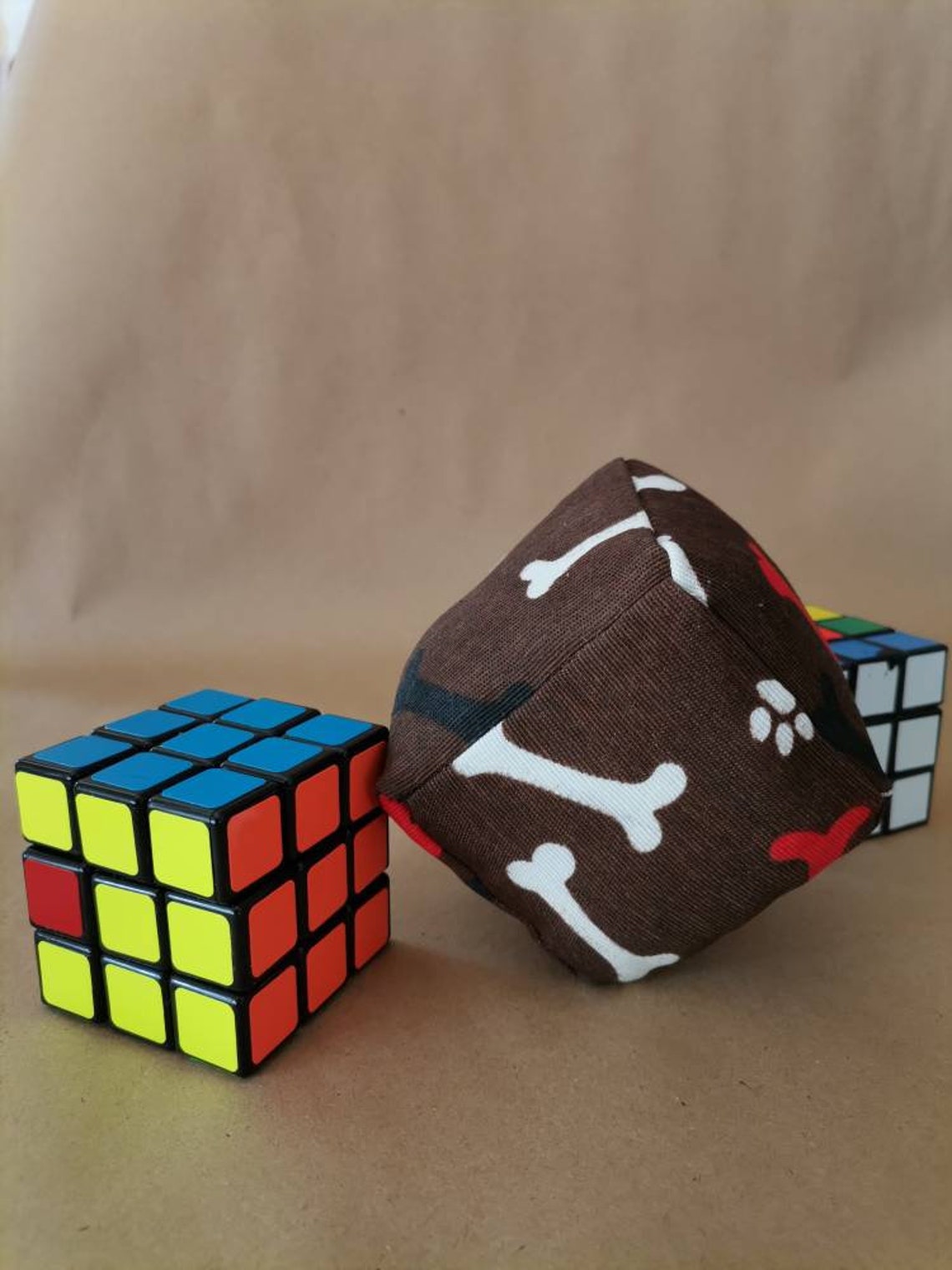 Toy cube Dog toy Cotton toy Present for dog toys Pet toy Etsy