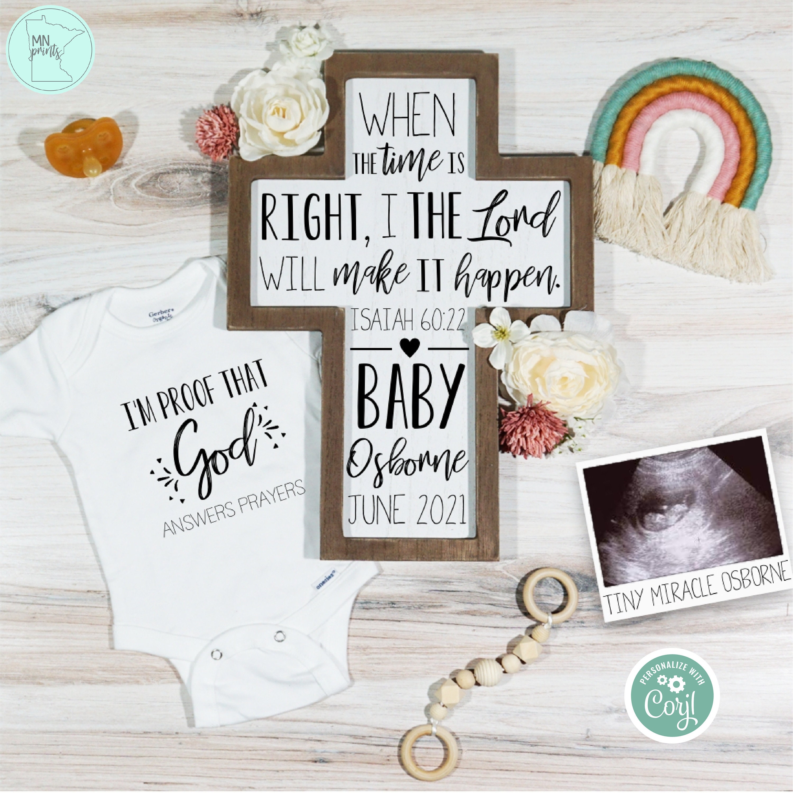Perfect for Pregnancy Announcements – Miracle Prints