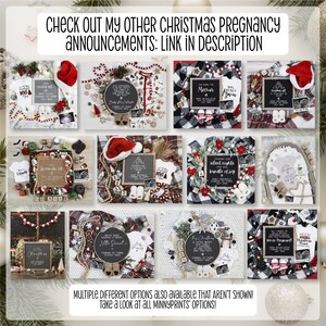 Big Brother Christmas Pregnancy Announcement: Holiday Sibling Reveal (Digital Download) image 9