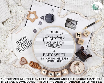 Taylor Pregnancy Announcement: Funny TTPD Baby Reveal (Digital Download)