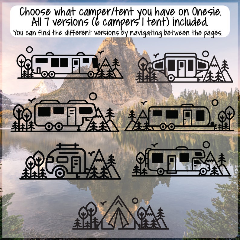 Camping Pregnancy Announcement Digital Adventure Pregnancy Etsy