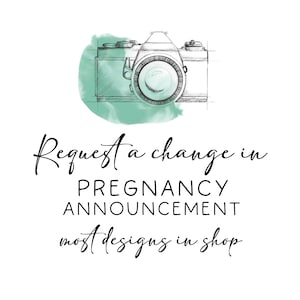 Request a Change in a Current Design - Resize - Color Change - Add a Photo - Custom Changes - Minny Prints